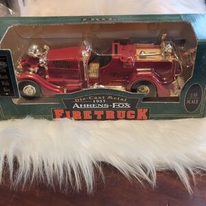 Ahrens-Fox Die-Cast Metal Firetruck Model